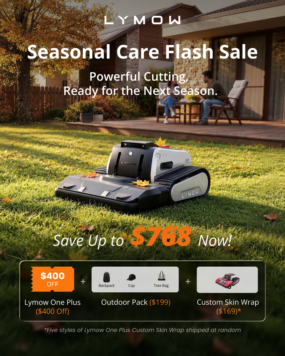 Lymow One Plus Fall Sale, September 16 through 20, 2026