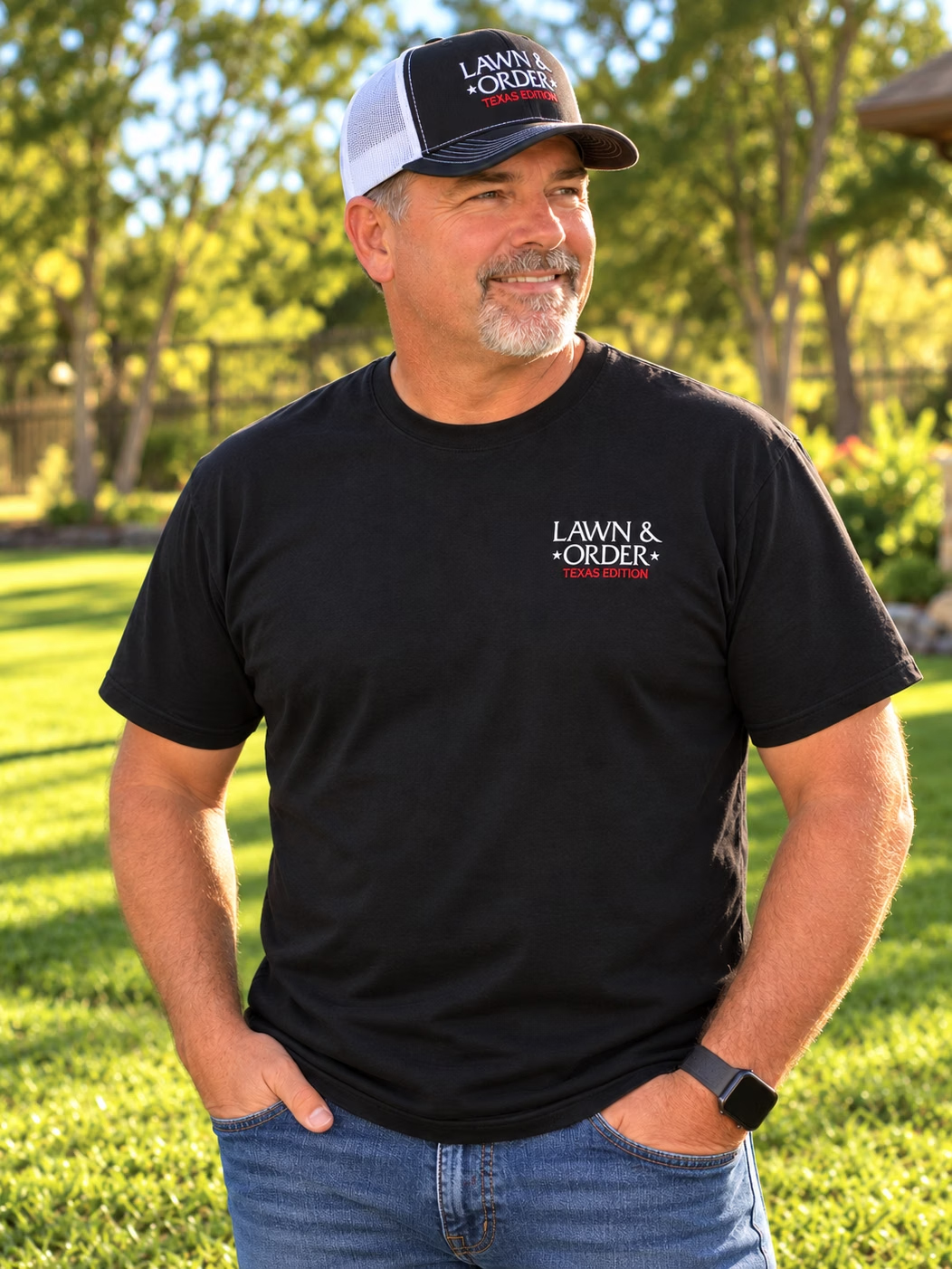 Black Lawn & Order Heritage shirt
