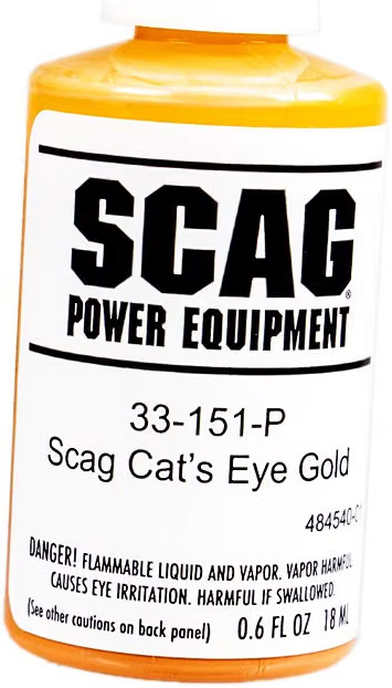Scag Cat's Eye Gold touch-up paint